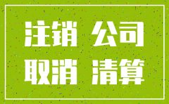 上海注销公司代办公司流程图