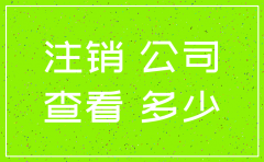 怎样注销公司多少元
