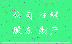 公司注销后股东持有股份