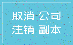 去哪申报注销公司