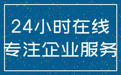 24小时在线_专注企业服务