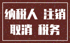国税局公司如何注销流程