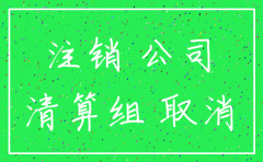 网上怎么进行公司注销流程