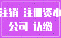 实缴日期之前可以注销公司吗
