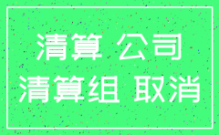 公司注销清算报告提供资料