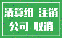 公司注销所要资料