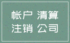 公司注销查法人个人账户