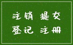 广州红盾公司注销登记申请书