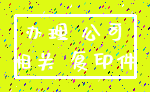 办理 公司_相关 复印件