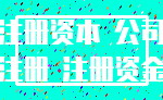 注册资本 公司_注册 注册资金