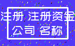 注册 注册资金_公司 名称