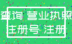 查询 营业执照_注册号 注册