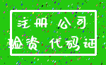 注册 公司_验资 代码证