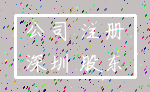 公司 注册_深圳 股东