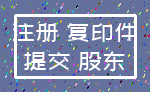 注册 复印件_提交 股东