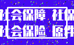 社会保障 社保_社会保险 原件