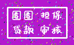 圈圈 担保_贷款 审核