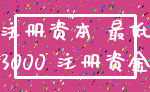 注册资本 最低_3000 注册资金