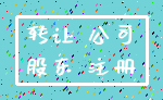 转让 公司_股东 注册