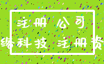 注册 公司_网络科技 注册资本