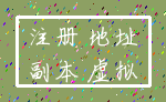 注册 地址_副本 虚拟