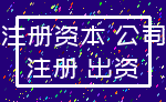 注册资本 公司_注册 出资