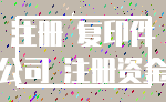 注册 复印件_公司 注册资金