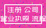 注册 公司_营业执照 流程
