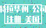 特拉华州 公司_注册 美国