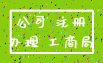 公司 注册_办理 工商局