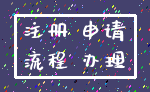 注册 申请_流程 办理