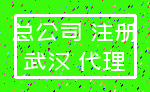 总公司 注册_武汉 代理