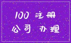 100万开公司注册