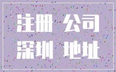深圳电子商务公司注册流程