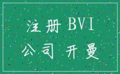 注册开曼公司与bvi公司